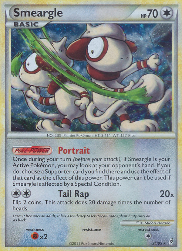 Call of Legends Holo Smeargle #21/95